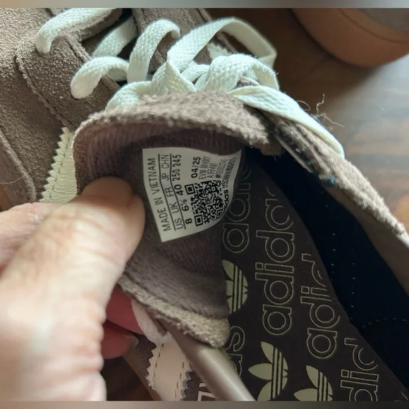 Adidas Spezial sneakers Earth Strata brown, size women’s 8, men’s 7, like new - Picture 7 of 12